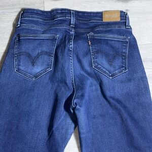 Levi's 529 Curvy‎ Bootcut Jeans Women's Size 12 Medium Wash Stretch Denim